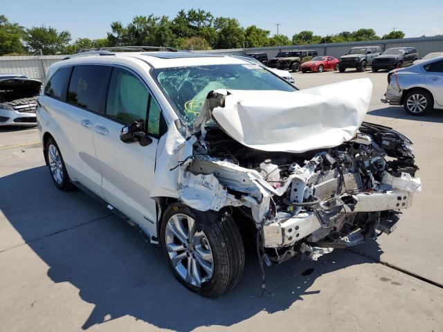 TOYOTA SIENNA LIM 2021 with VIN 5TDERKEC8MS050139 - Photo from auction