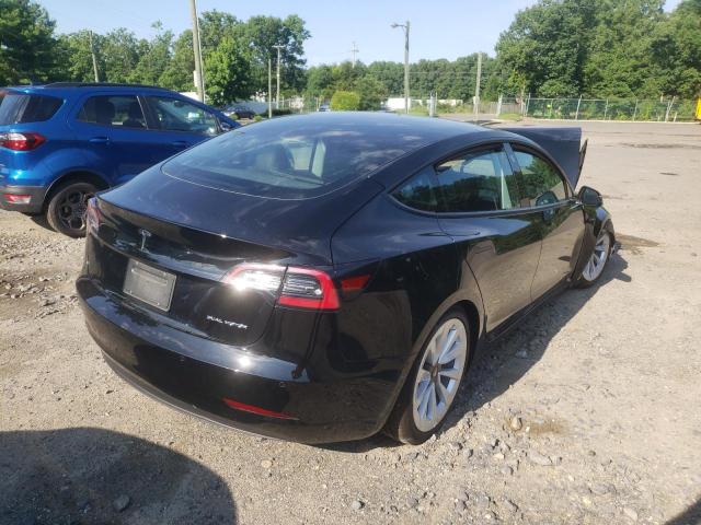 Photo 4 from auction – 2022 TESLA MODEL 3 with VIN 5YJ3E1EB2NF192299