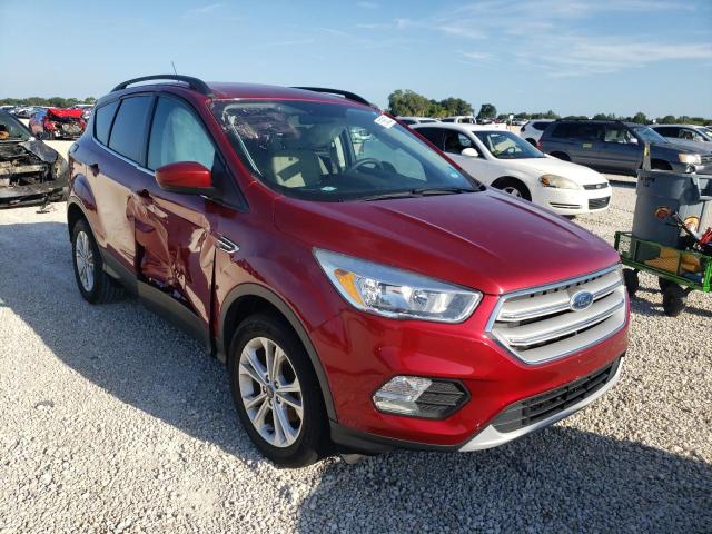 FORD ESCAPE SE 2018 with VIN 1FMCU0GD1JUC17072 - Photo from auction