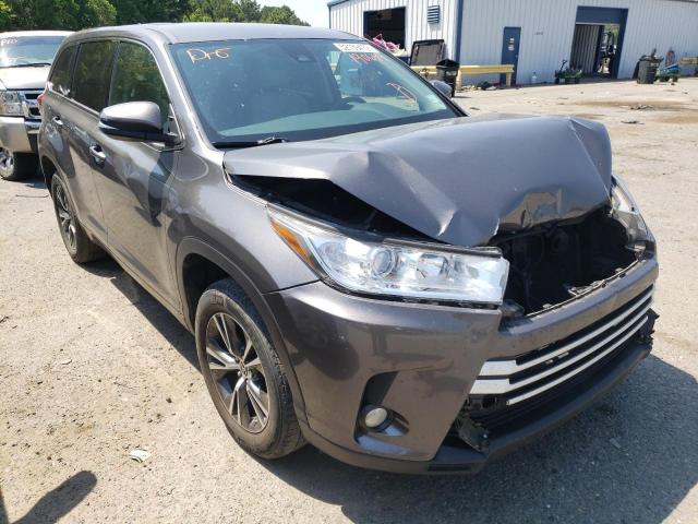 TOYOTA HIGHLANDER 2017 with VIN 5TDZZRFH5HS190644 - Photo from auction