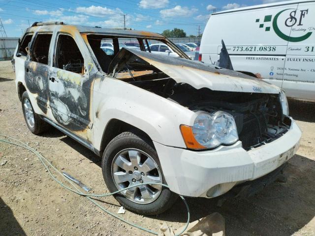 JEEP GRAND CHER 2008 with VIN 1J8HR58258C161264 - Photo from auction