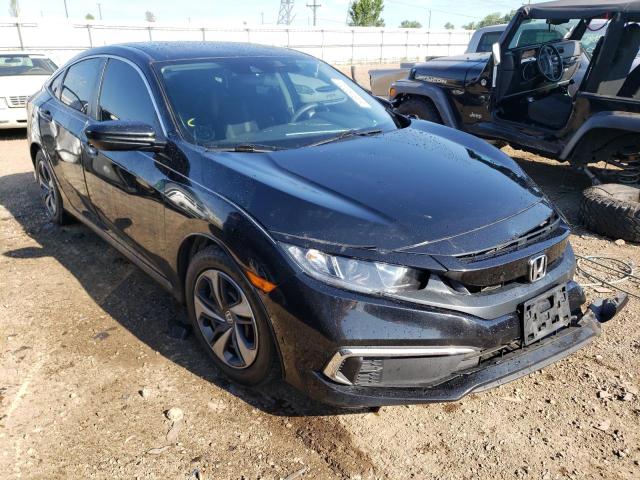 HONDA CIVIC LX 2019 with VIN 19XFC2F66KE021003 - Photo from auction
