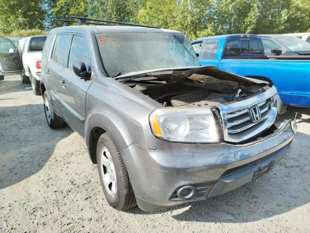 Photo 1 from auction – 2013 HONDA PILOT LX with VIN 5FNYF4H23DB056990