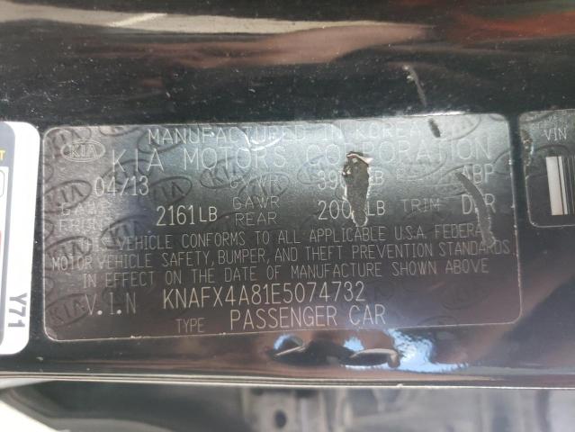 Photo 10 from auction – 2014 KIA FORTE EX with VIN KNAFX4A81E5074732