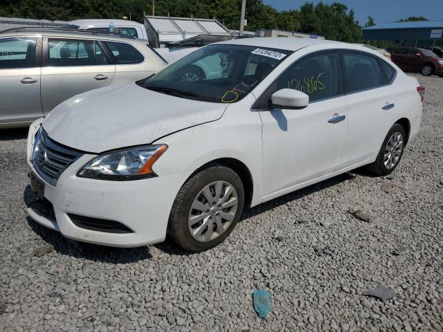 Photo 2 from auction – 2015 NISSAN SENTRA S with VIN 3N1AB7AP1FL683795
