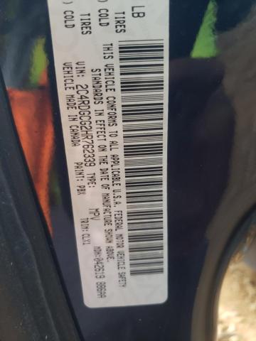 Photo 10 from auction – 2017 DODGE GRAND CARA with VIN 2C4RDGCG2HR762339