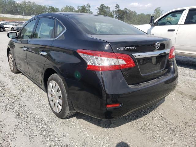 Photo 3 from auction – 2015 NISSAN SENTRA S with VIN 3N1AB7AP1FY351584