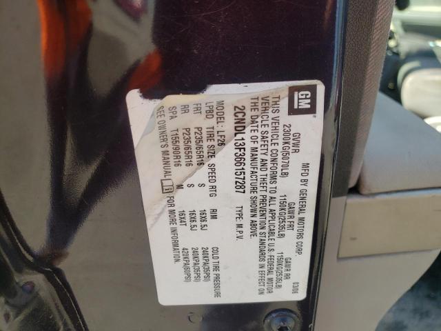 Photo 10 from auction – 2006 CHEVROLET EQUINOX LS with VIN 2CNDL13F366157287