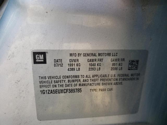 Photo 10 from auction – 2012 CHEVROLET MALIBU LS with VIN 1G1ZA5EUXCF389785