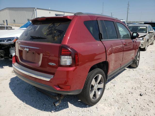 Photo 4 from auction – 2016 JEEP COMPASS LA with VIN 1C4NJCEA3GD815253