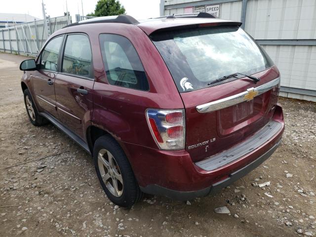 Photo 3 from auction – 2007 CHEVROLET EQUINOX LS with VIN 2CNDL23FX76084040
