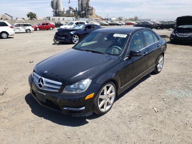 Photo 2 from auction – 2013 MERCEDES-BENZ C 250 with VIN WDDGF4HB4DA782822
