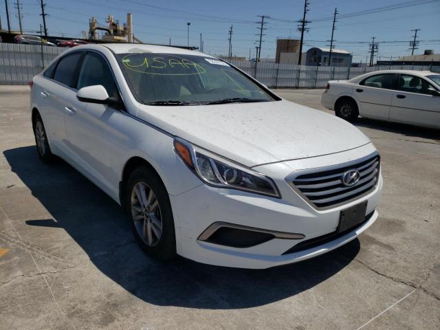 HYUNDAI SONATA SE 2016 with VIN 5NPE24AF1GH381106 - Photo from auction