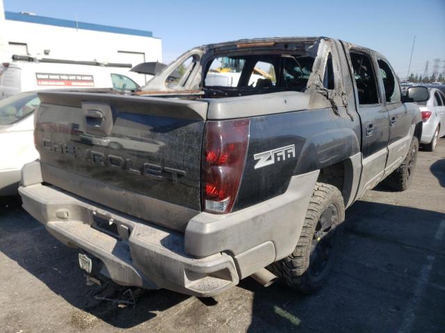 Photo 4 from auction – 2004 CHEVROLET AVALANCHE with VIN 3GNEC12T64G305554