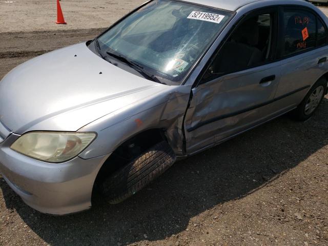 Photo 9 from auction – 2004 HONDA CIVIC DX V with VIN 2HGES16304H613262