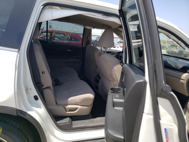 Photo 6 from auction – 2017 HONDA PILOT EX with VIN 5FNYF5H36HB018772