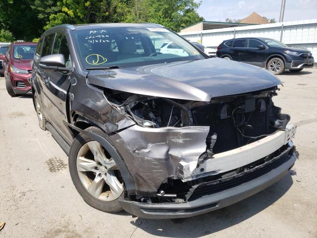 TOYOTA HIGHLANDER 2014 with VIN 5TDDKRFH8ES038836 - Photo from auction
