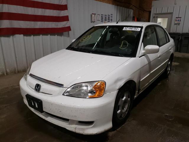 Photo 2 from auction – 2003 HONDA CIVIC HYBR with VIN JHMES95693S015105