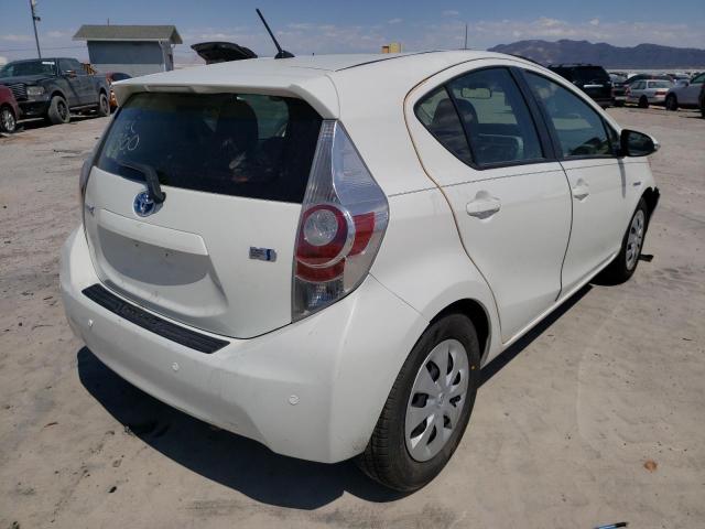 Photo 4 from auction – 2012 TOYOTA PRIUS C with VIN JTDKDTB30C1519182