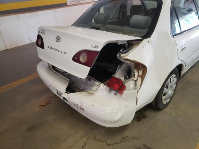 Photo 9 from auction – 2001 TOYOTA COROLLA CE with VIN 2T1BR12E71C410587