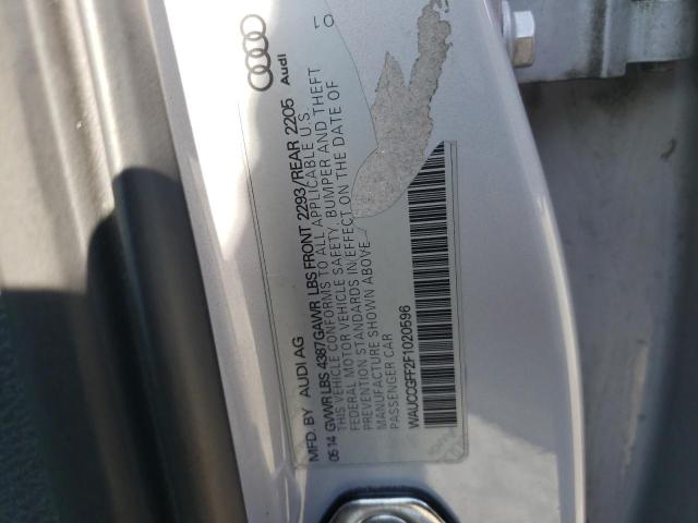 Photo 10 from auction – 2015 AUDI A3 PREMIUM with VIN WAUCCGFF2F1020596