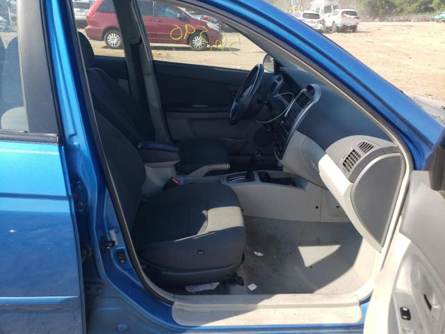 Foto 5 de la subasta – 2006 KIA SPECTRA con VIN KNAFE161665244925