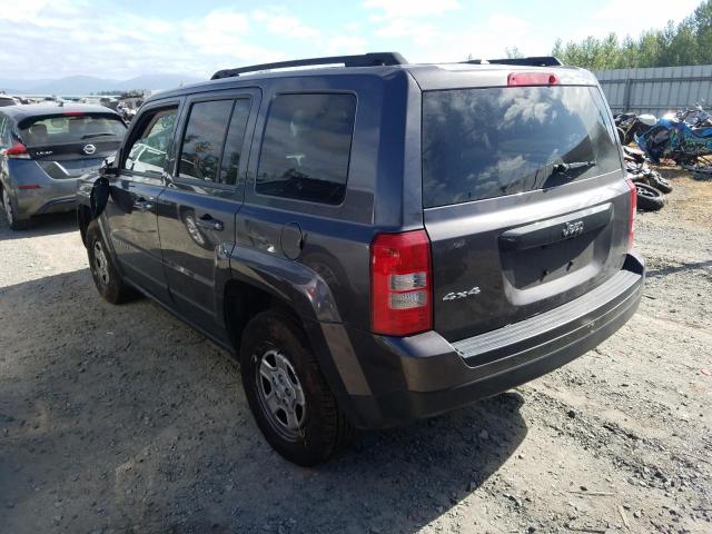 Photo 3 from auction – 2015 JEEP PATRIOT SP with VIN 1C4NJRBB2FD321707