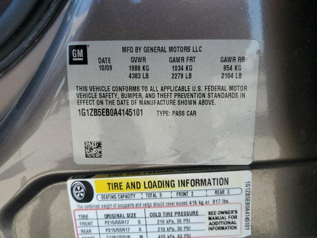 Photo 10 from auction – 2010 CHEVROLET MALIBU LS with VIN 1G1ZB5EB0A4145101