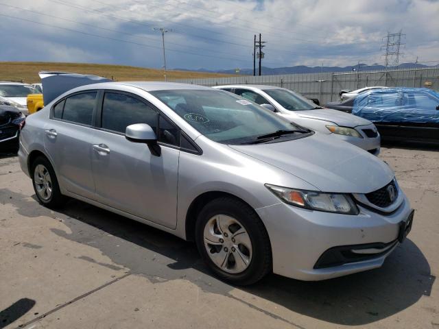 HONDA CIVIC LX 2013 with VIN 19XFB2E50DE014871 - Photo from auction