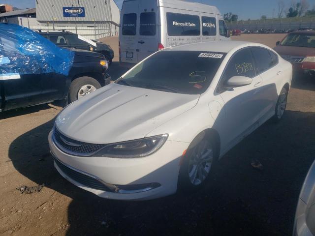 Photo 2 from auction – 2015 CHRYSLER 200 LIMITE with VIN 1C3CCCAB8FN603476