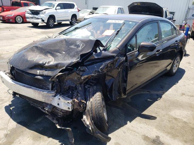 Photo 2 from auction – 2014 HONDA CIVIC LX with VIN 2HGFB2F53EH537176