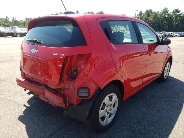 Photo 4 from auction – 2016 CHEVROLET SONIC LS with VIN 1G1JA6SG6G4119231