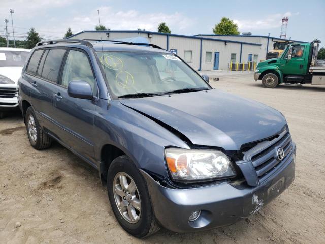 TOYOTA HIGHLANDER 2005 with VIN JTEDP21A850048302 - Photo from auction