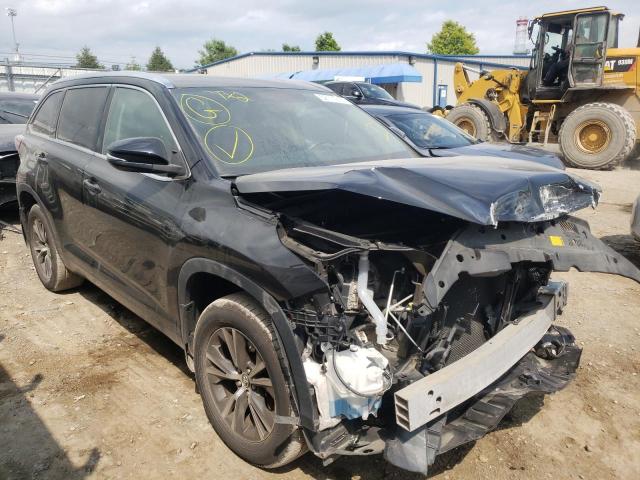 TOYOTA HIGHLANDER 2016 with VIN 5TDJKRFH1GS318569 - Photo from auction