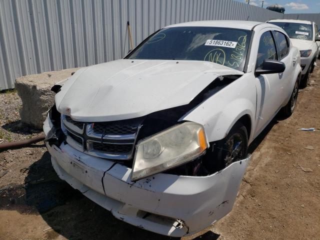 Photo 2 from auction – 2013 DODGE AVENGER SE with VIN 1C3CDZAB0DN534490