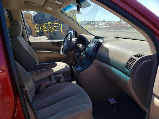 Photo 5 from auction – 2009 KIA SEDONA with VIN KNDMB233596294292
