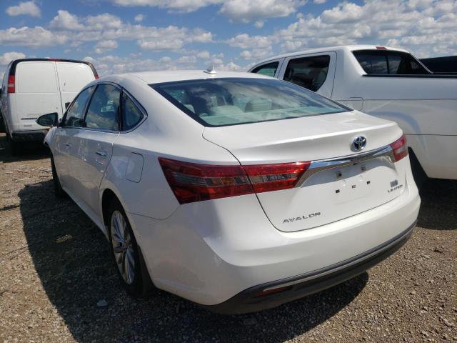 Photo 3 from auction – 2016 TOYOTA AVALON HYB with VIN 4T1BD1EB1GU052314