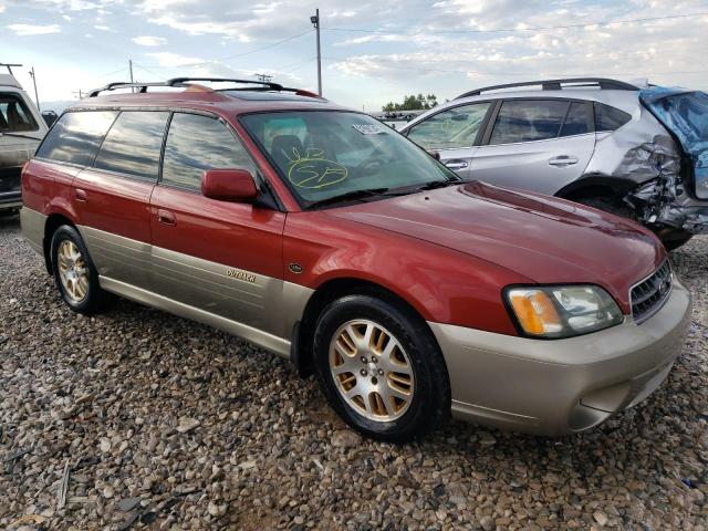 SUBARU LEGACY OUT 2003 with VIN 4S3BH806437630989 - Photo from auction