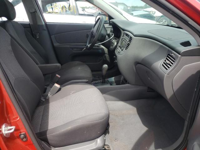Photo 5 from auction – 2009 KIA RIO BASE with VIN KNADE223796533802