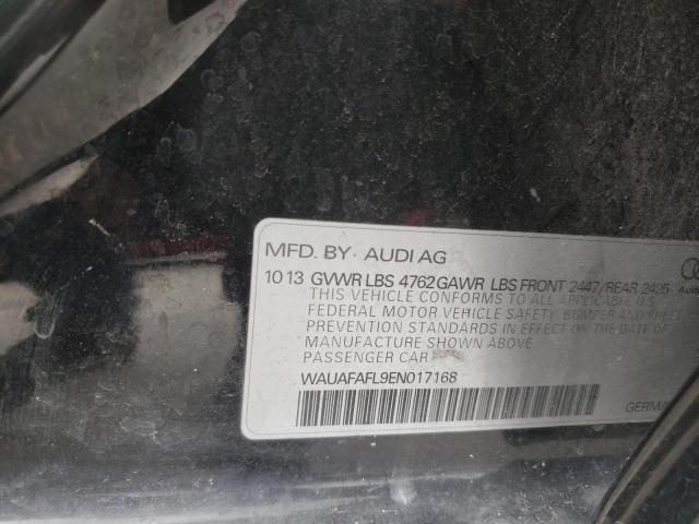 Photo 10 from auction – 2014 AUDI A4 PREMIUM with VIN WAUAFAFL9EN017168