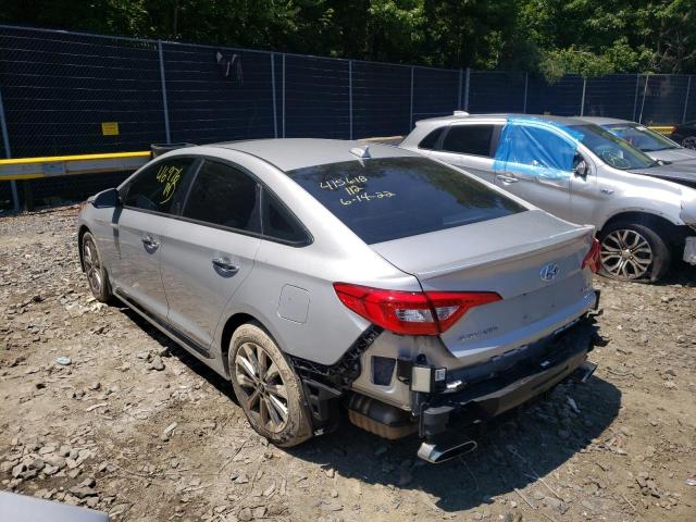 Photo 3 from auction – 2016 HYUNDAI SONATA SPO with VIN 5NPE34AF0GH419180