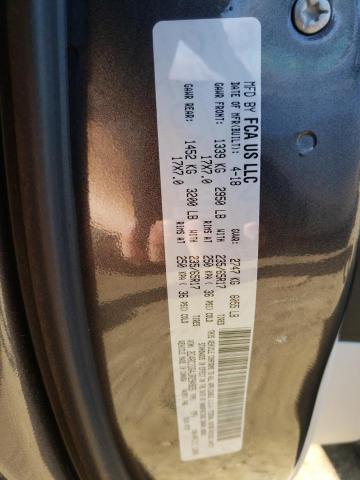 Foto 10 de la subasta – 2018 CHRYSLER PACIFICA T con VIN 2C4RC1DG4JR294926