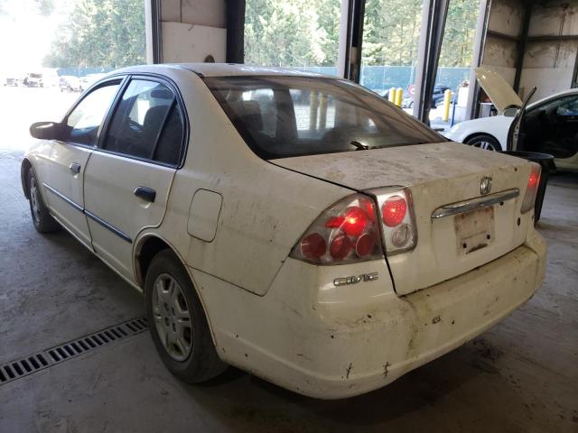 Photo 3 from auction – 2002 HONDA CIVIC DX with VIN 2HGES16112H581918