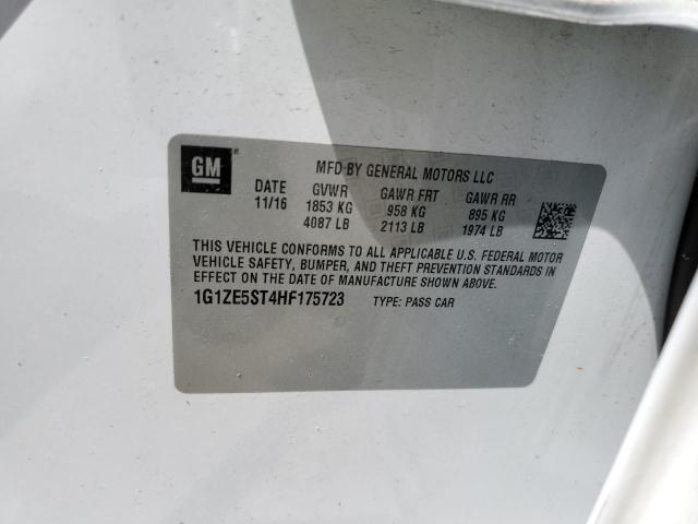 Photo 10 from auction – 2017 CHEVROLET MALIBU LT with VIN 1G1ZE5ST4HF175723