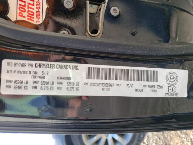 Photo 10 from auction – 2012 CHRYSLER 300C with VIN 2C3CCAET9CH265467