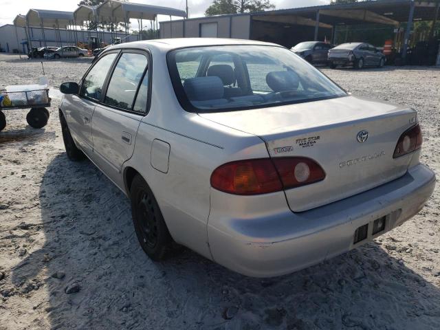 Photo 3 from auction – 2002 TOYOTA COROLLA CE with VIN 1NXBR12E32Z601343