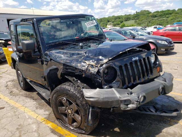 JEEP WRANGLER S 2011 with VIN 1J4AA2D17BL601143 - Photo from auction