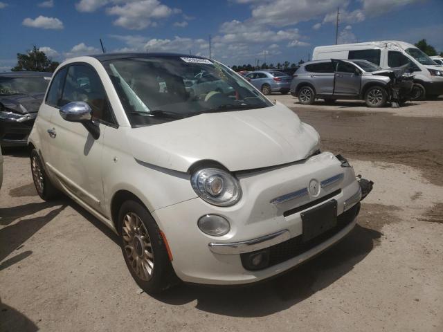 FIAT 500 LOUNGE 2012 with VIN 3C3CFFCR1CT366781 - Photo from auction