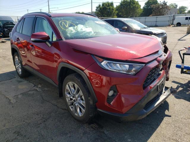 TOYOTA RAV4 XLE P 2019 with VIN 2T3A1RFV4KC013441 - Photo from auction