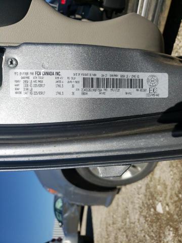 Photo 10 from auction – 2017 DODGE GRAND CARA with VIN 2C4RDGBG1HR877564